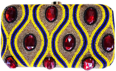 

The Indian Handicraft Store Party Multicolor Clutch