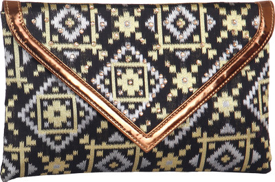

Sunbeams Casual Black Clutch