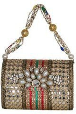 

Deepsum Party Gold Clutch