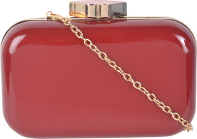 

Kleio Party Red Clutch