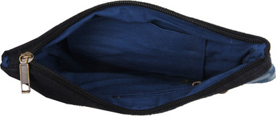 

Jaipur Textiles Hub Casual Blue Clutch