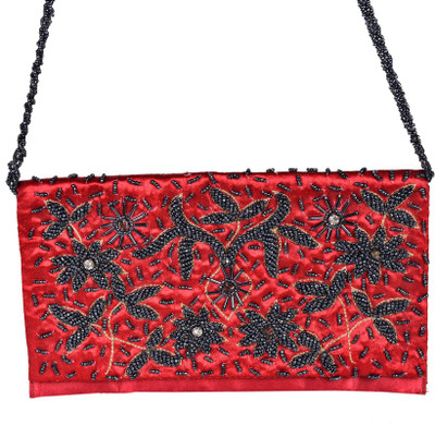 

Navya Bags Party Brown Clutch
