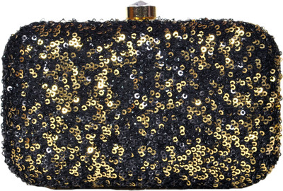 

Glitter Accessories Party Black Clutch