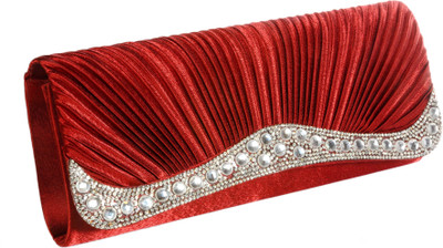 

SlingOn Party Maroon Clutch