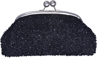 

Posh Party Black Clutch