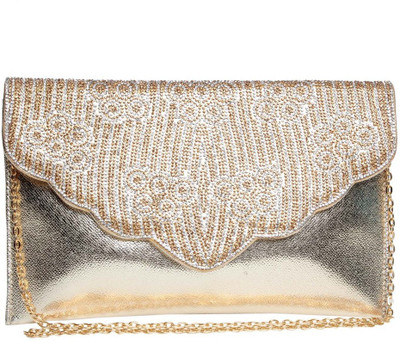 

Reedra Party Gold Clutch
