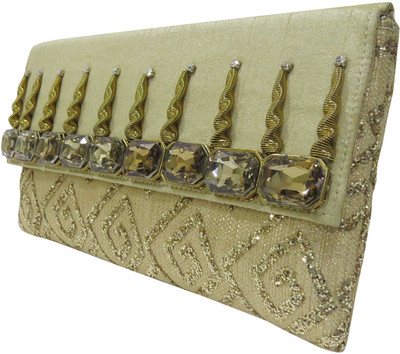 Deepsum Party Gold Clutch