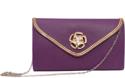 

Jars Collections Party Purple Clutch