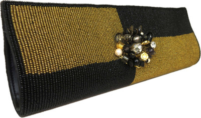

Kawaii Casual Gold Clutch