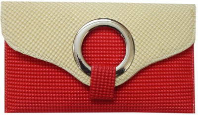 

Navaksha Party Red Clutch