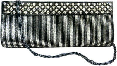 

Kawaii Casual Grey, Silver Clutch