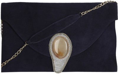 JL Collections Casual Blue  Clutch