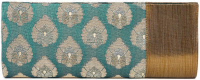 

Indian Rain Party Blue Clutch