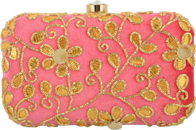

Tooba Handicraft Party Multicolor Clutch