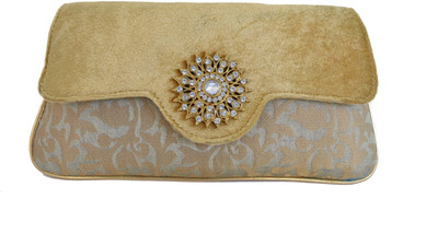 

Mahadev Exports Casual Gold Clutch
