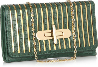 

Addons Casual Green Clutch