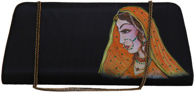 

Fabulloso Casual Black Clutch