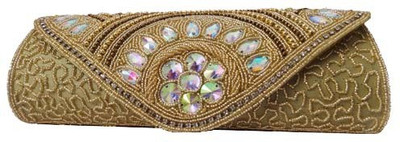 

Delihike Party Gold Clutch