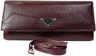 

Moochies Casual Maroon Clutch