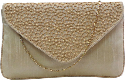 

Bhamini Party Gold Clutch