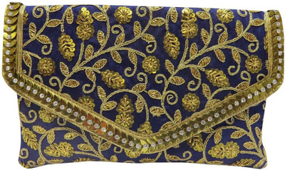 

Deepsum Party Blue Clutch
