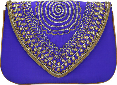 AHAM Casual Purple Clutch