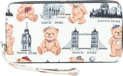 

Vero Couture Party White Clutch