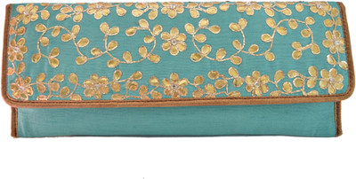 

Mahadev Exports Casual Blue Clutch