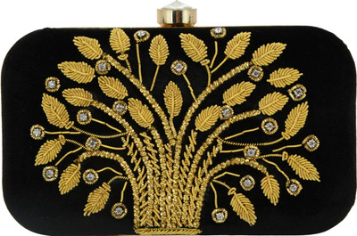 

Tooba Handicraft Party Multicolor Clutch