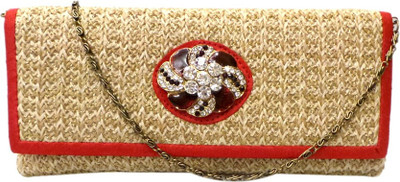 

Bhamini Party Red Clutch