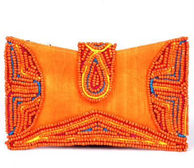 65% OFF on Favola Casual Orange Clutch 65% OFF on Favola Casual Orange Clutch