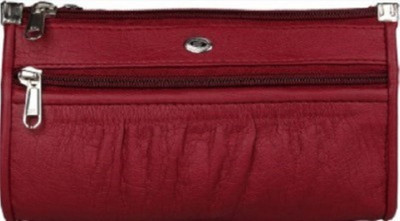 

Goldeno Casual Maroon Clutch