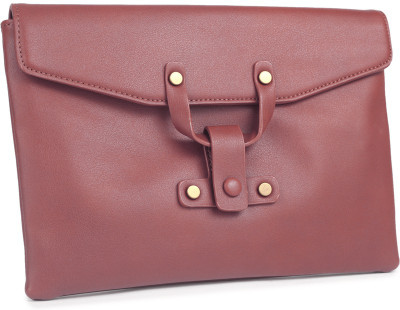 

United Colors of Benetton. Casual Maroon Clutch