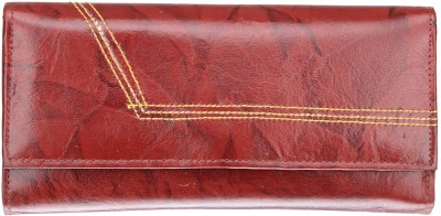 

MASKINO Casual Maroon Clutch