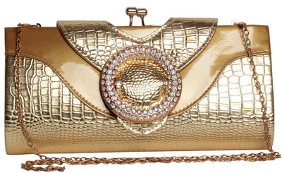 

Reedra Party Gold Clutch
