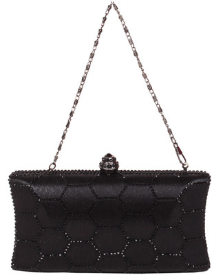 

Reedra Party Black Clutch