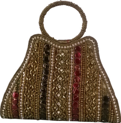 

Trellis Party Red Clutch