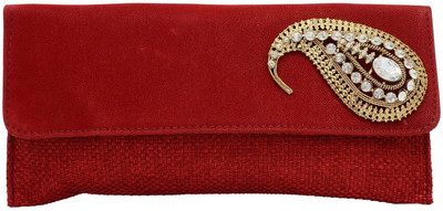 

Bagaholics Casual Red Clutch