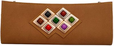 

Hawai Party Beige Clutch