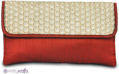 

Pretty Krafts Party Red Clutch