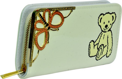 

Spency Casual White Clutch