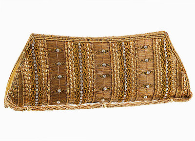 

Metro Casual Gold Clutch