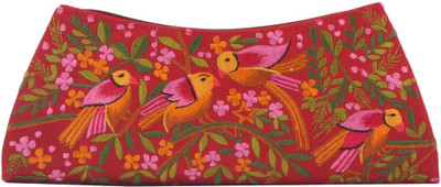 

Soulful Threads Party Maroon Clutch