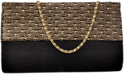 

Duchess Casual Black Clutch