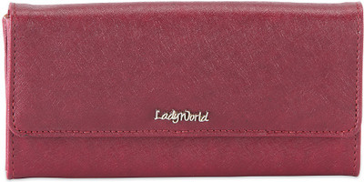 

Lady World Casual Maroon Clutch