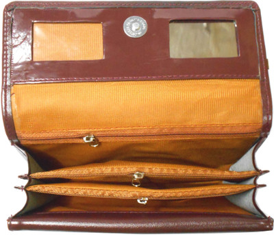 

MYBUDDY Casual Maroon Clutch