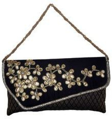 Deepsum Party Black Clutch
