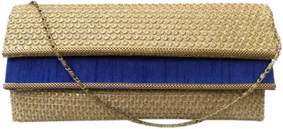 

Bhamini Party Blue Clutch