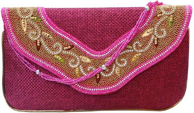 

Bhamini Party Pink Clutch