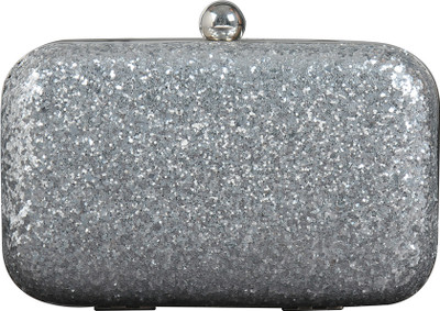 

FabAlley Party Silver Clutch